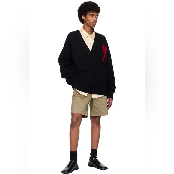 AMI PARISAmi de Coeur Wool Cardigan - gender neutral